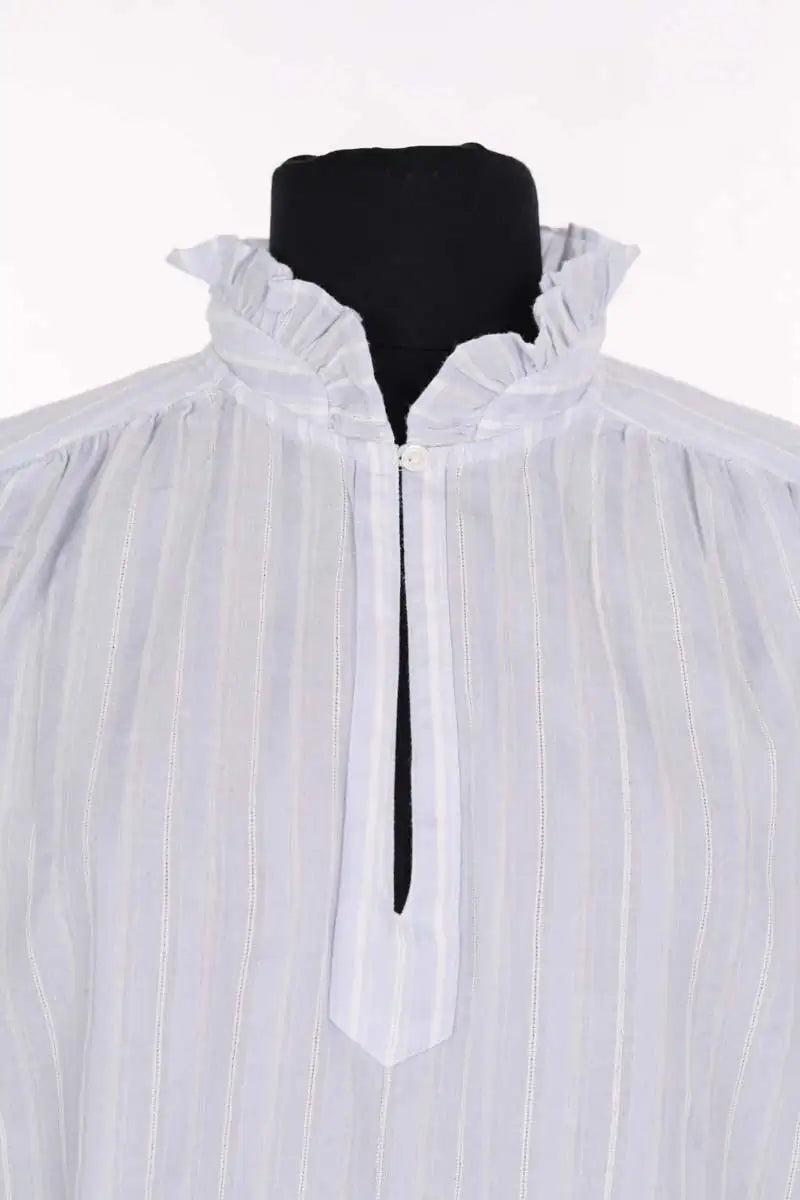 Blouse Ba&Sh Bleu en Coton