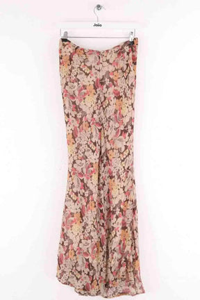 Jupe Ralph Lauren Marron en Viscose