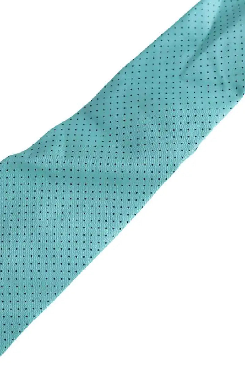Cravate Tiffany Turquoise en Soie