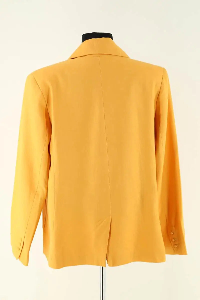 Blazer Saaj Jaune en Lin