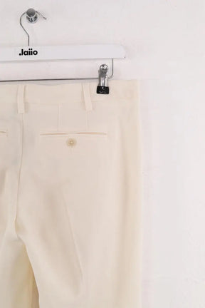 Pantalon droit Zadig & Voltaire Ecru en Laine