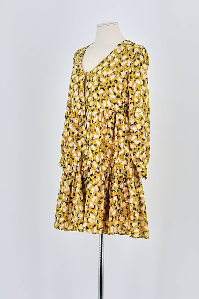 Robe Saaj  Jaune