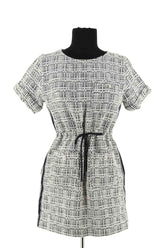 Robe Maje Blanc en Synthétique, taille S - Seconde Main