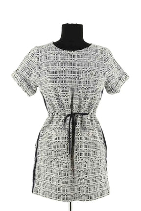 Robe Maje Blanc en Synthétique, taille S - Seconde Main