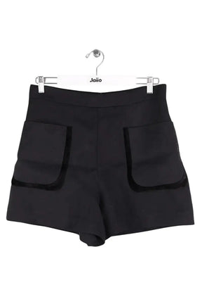 Short Sandro Noir en Viscose, taille XL - Seconde Main