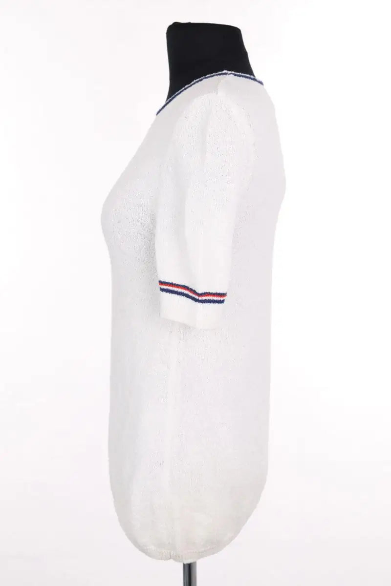 Top Vanessa Seward Blanc en Coton