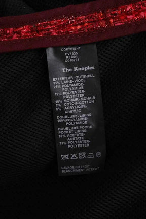 Veste The Kooples Rouge en Laine