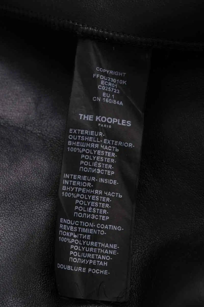 Blouson The Kooples Beige en Synthétique