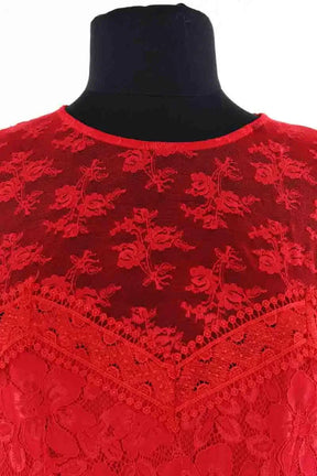 Robe The Kooples Rouge en Synthétique