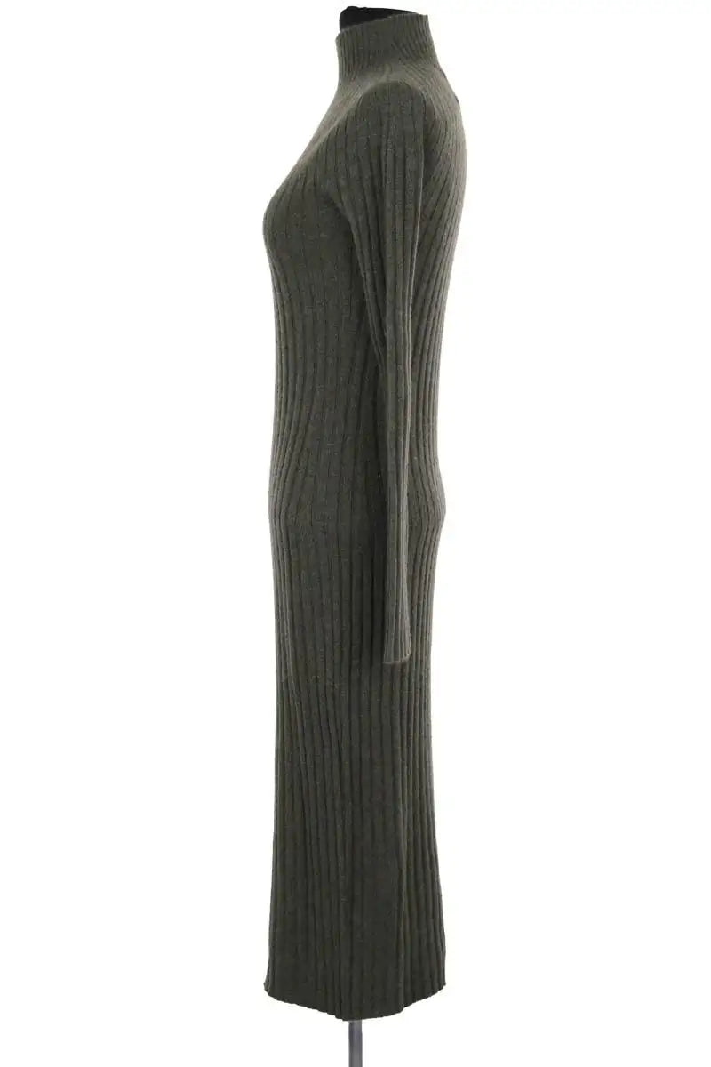 Robe Kujten Kaki en Cachemire