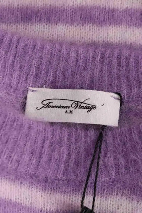 Pull American Vintage Violet en Laine