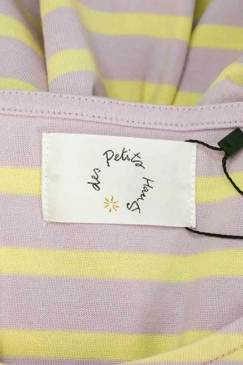 Top Des Petits Hauts Violet en Coton