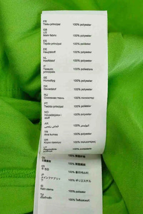 Robe Maje Vert en Synthétique
