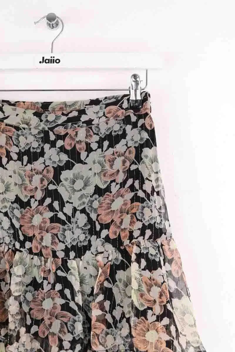 Jupe The Kooples Multicolore en Soie