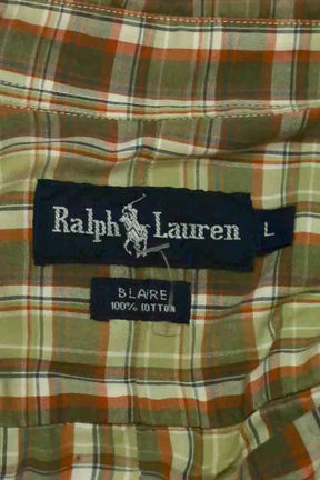 Chemise Ralph Lauren Kaki en Coton