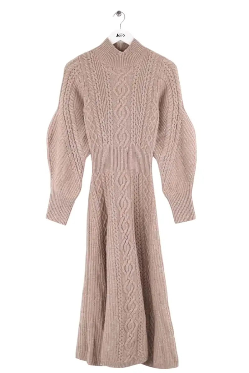 Robe Eric Bompard Beige en Cachemire, taille S - Seconde Main