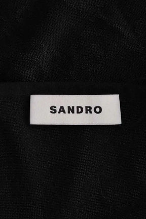 Haut de sport Sandro Noir en Synthétique
