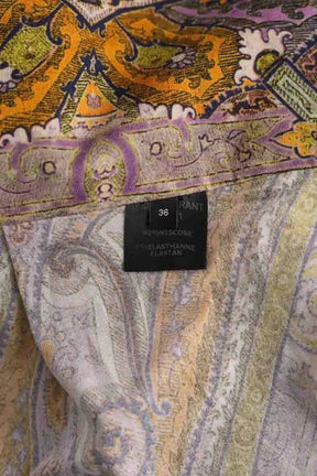 Mini jupe Isabel Marant Jaune en Viscose
