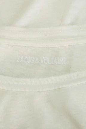T-shirt Zadig & Voltaire Blanc en Coton