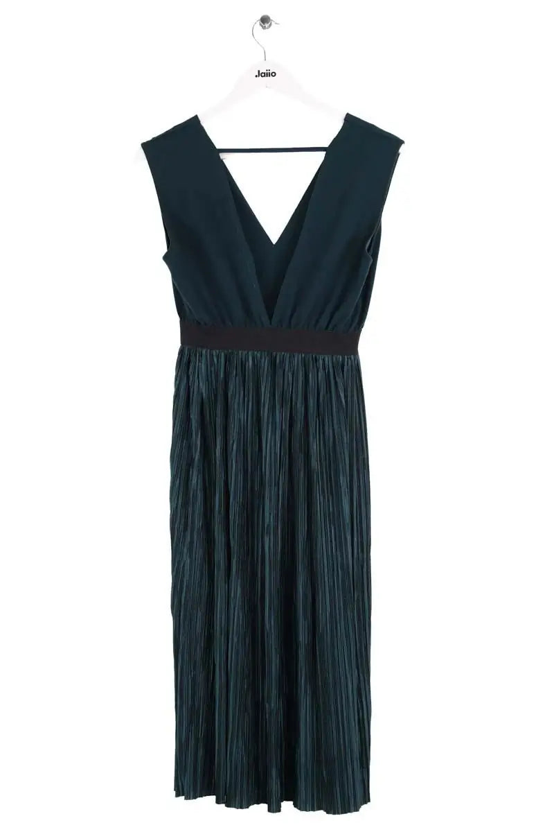 Robe Jane Wood Vert en Synthétique