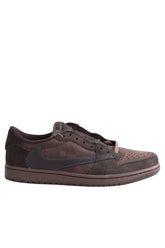 Baskets basses Nike Travis Scott Velvet Brown Marron en Daim, taille 45 - Seconde Main