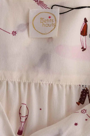 Blouse Des Petits Hauts Beige en Synthétique