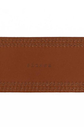Ceinture en cuir Sézane Marron en Cuir