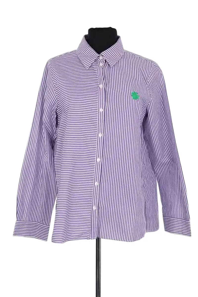 Chemise Balzac Violet en Coton, taille M - Seconde Main