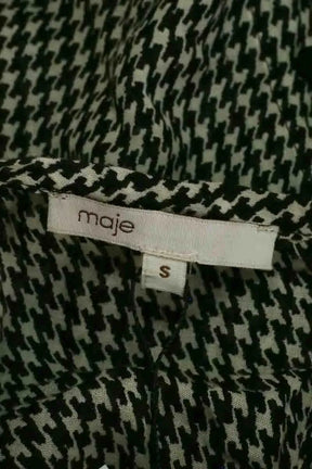 Blouse Maje Noir en Coton
