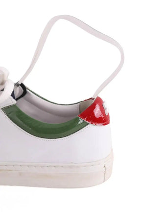 Baskets Courrèges Blanc en Cuir