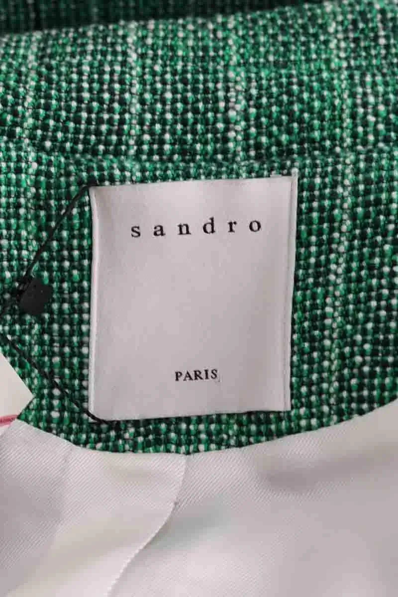 Veste Sandro Vert en Coton