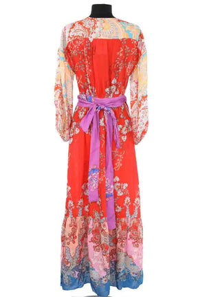 Robe Sandro Multicolore en Viscose