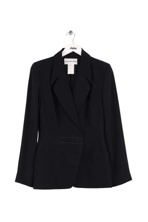 Blazer Mugler Noir en Synthétique, taille S - Seconde Main