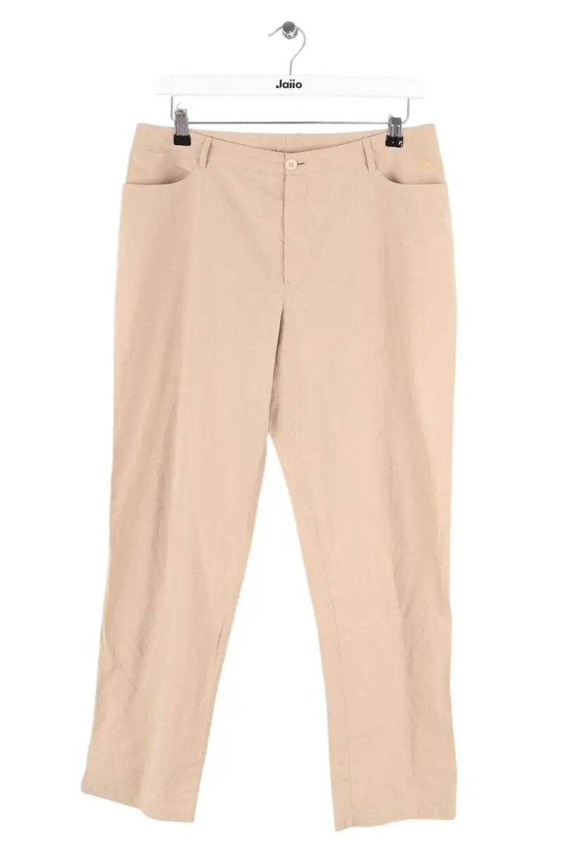 Chino Burberry Beige en Coton, taille XXL - Seconde Main