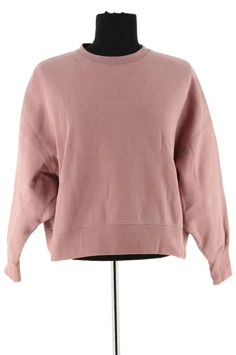 Sweatshirt Sézane Rose en Coton, taille S - Seconde Main