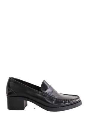 Mocassins LK Bennett Manon Noir en Cuir, taille 38 - Seconde Main