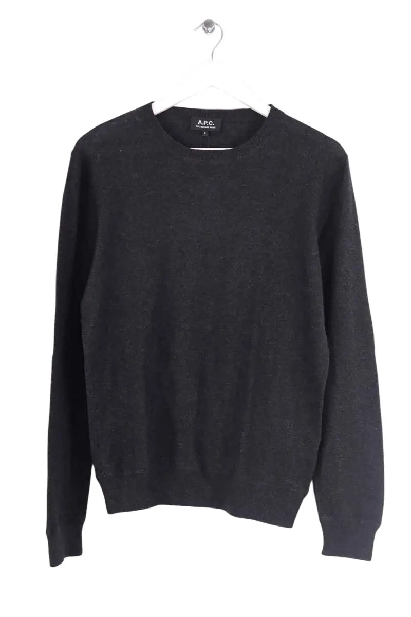 Pull APC Noir en Coton, taille S - Seconde Main