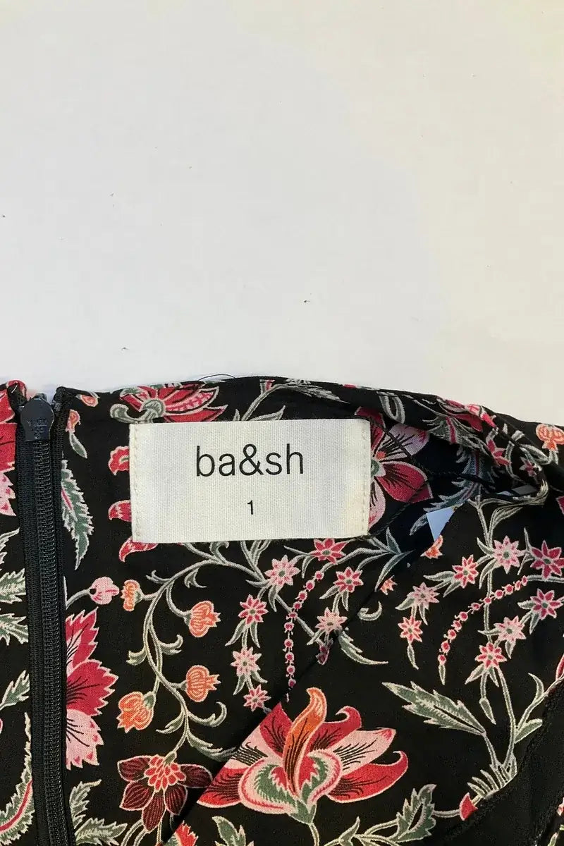 Robe Ba&Sh Noir en Viscose
