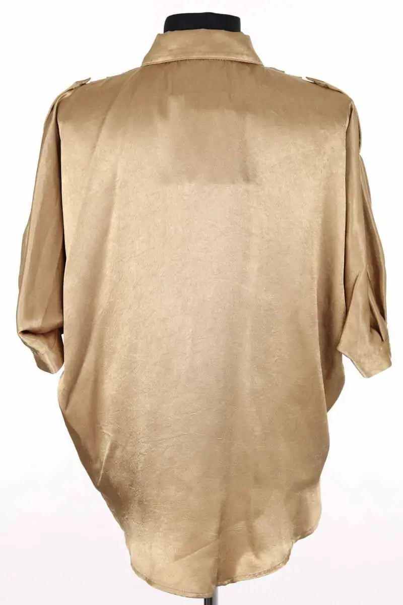 Chemise Carolina Ritzler Doré en Synthétique