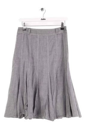 Jupe Gerard Darel Gris en Coton, taille M - Seconde Main