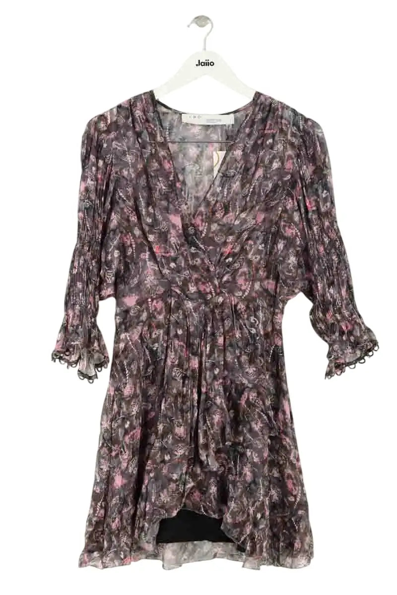 Robe Iro Violet en Synthétique, taille XS - Seconde Main