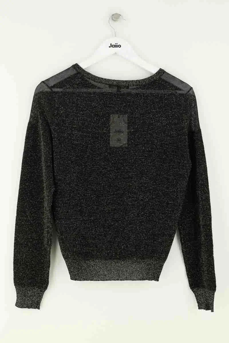 T-shirt Maje Noir en Viscose