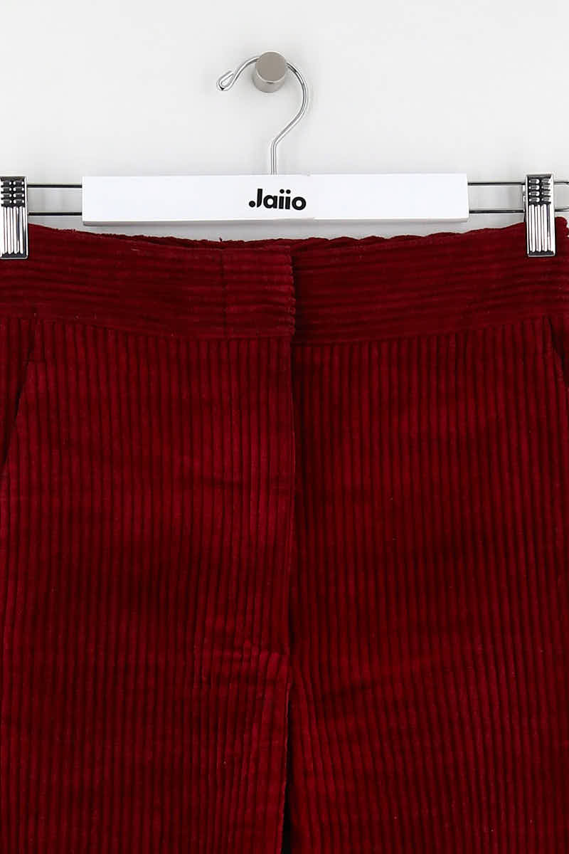 Pantalon droit Vanessa Bruno  Rouge