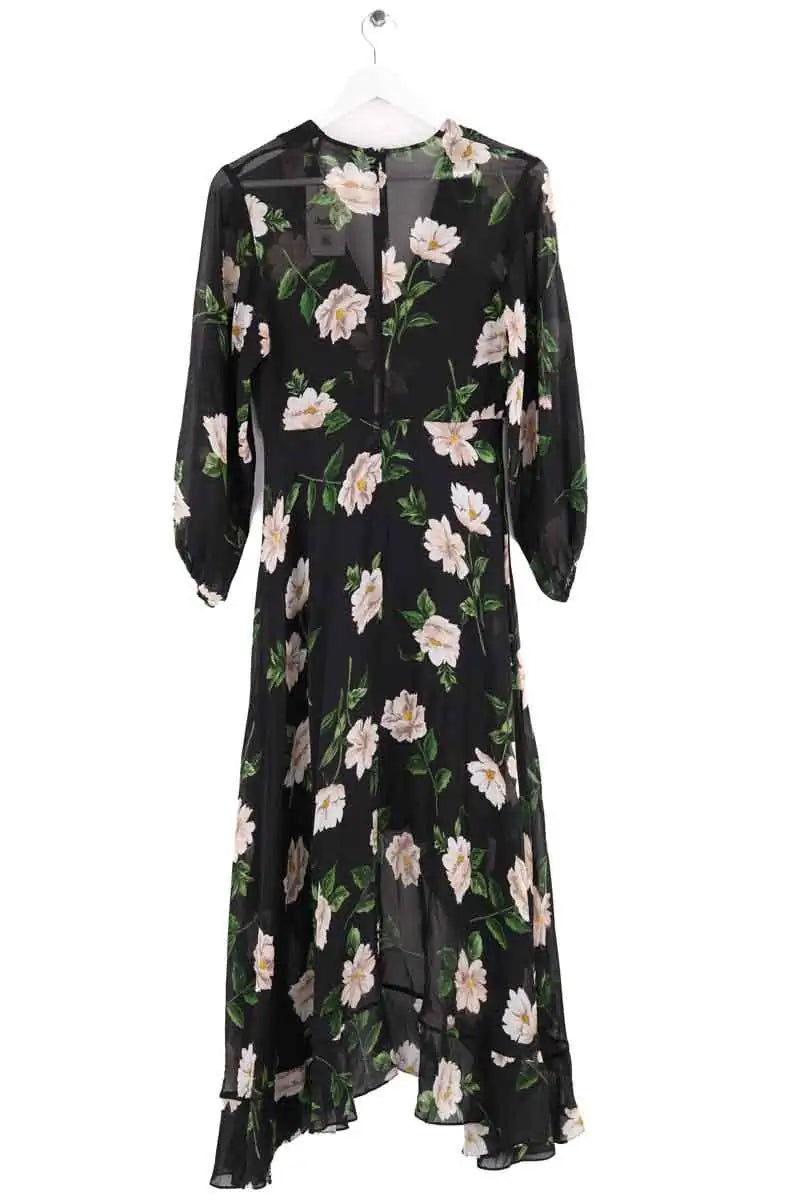 Robe The Kooples Noir en Soie