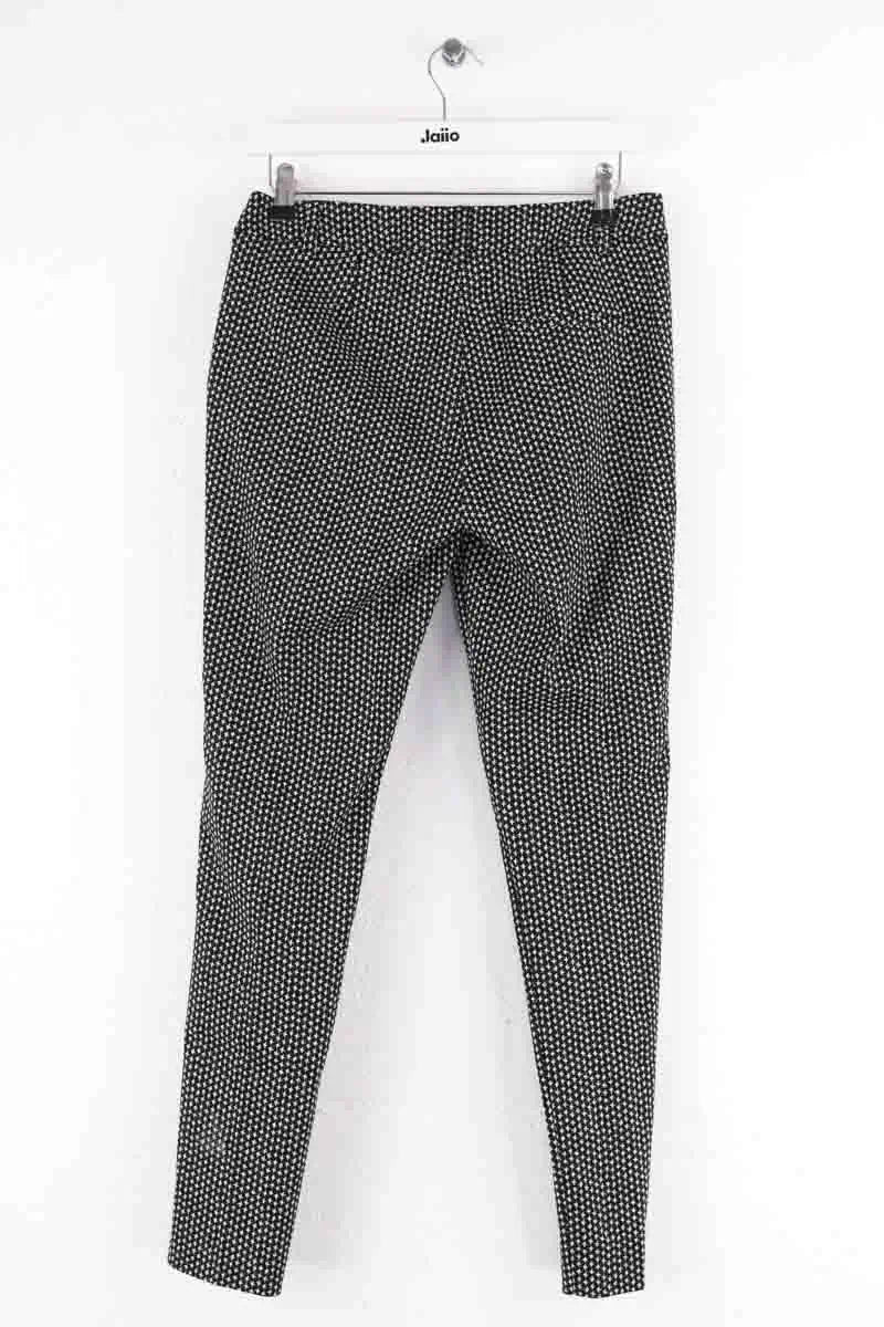 Pantalon slim Marella Noir en Coton