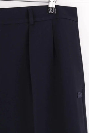 Pantalon droit Lacoste Marine en Synthétique