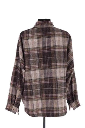 Chemise Sessun Marron en Synthétique