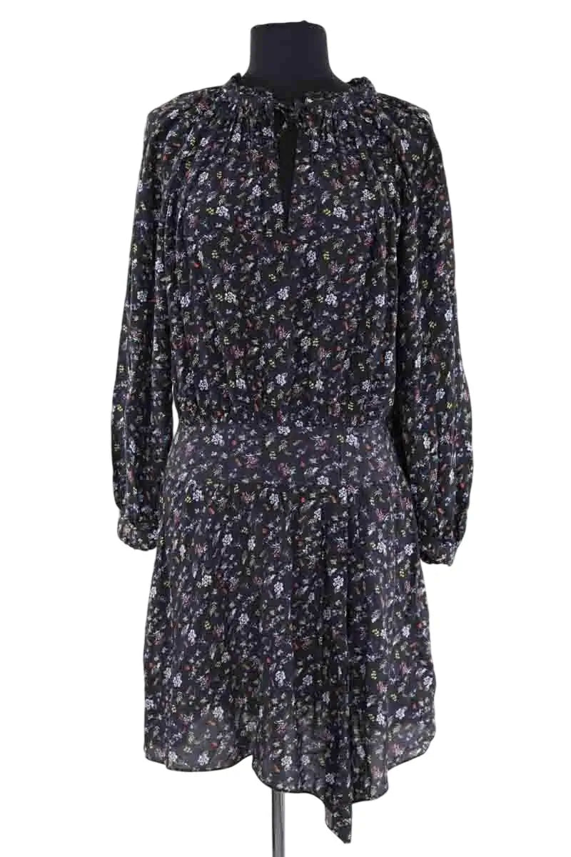 Robe Zadig & Voltaire Noir en Synthétique, taille S - Seconde Main