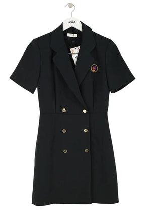 Robe Sandro Marine en Synthétique, taille XS - Seconde Main