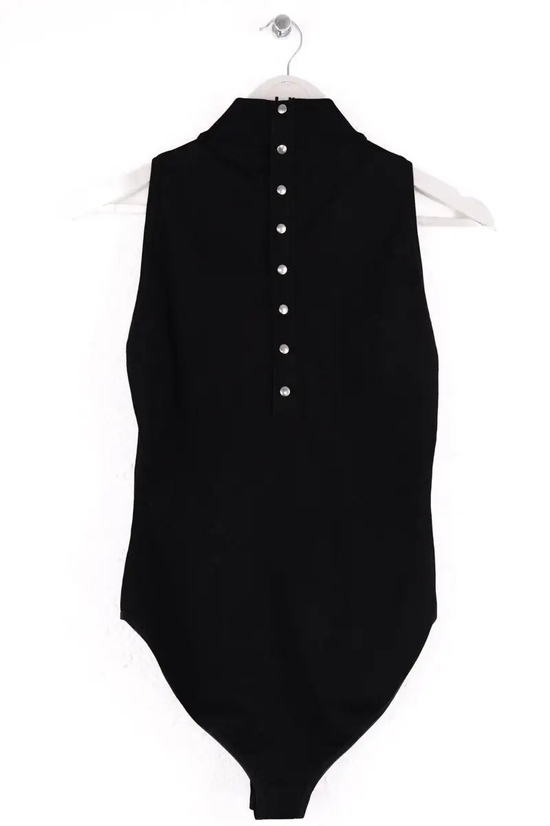 Top Alaïa Noir en Viscose